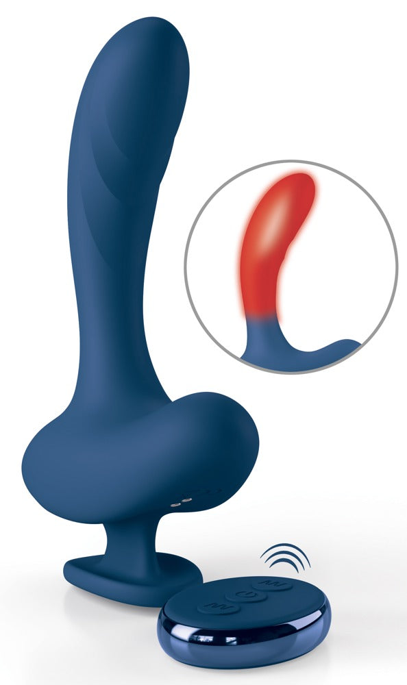 JJ Solis Kyrios - Vibrador Anal con Calor y Mando a Distancia
