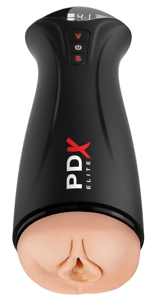 PDX Elite Fuck-Gasm Light - Masturbador Automático con Vibración