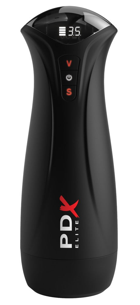 PDX Elite Fap-Gasm Frosted - Masturbador Automático con Vibración