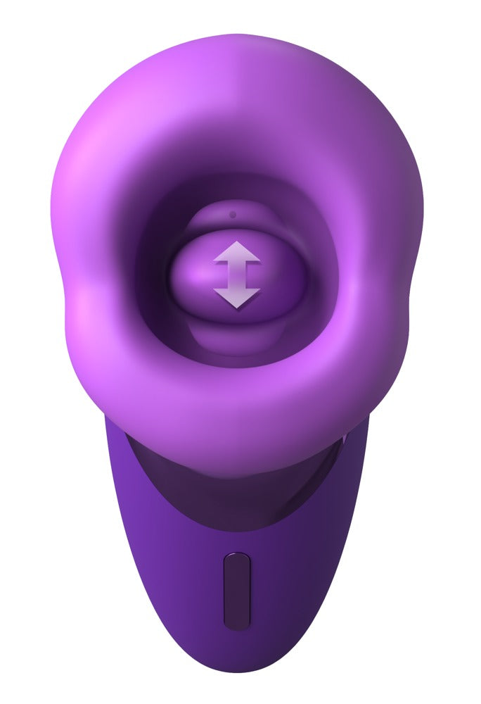 Fantasy For Her Pleasure Sucker Purple - Vibrador con Succión y Lengua Vibradora