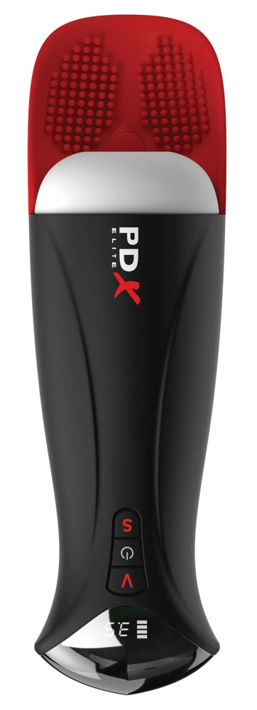 PDX Elite Fap-O-Matic Pro XL White - Masturbador con Vibración y Succión