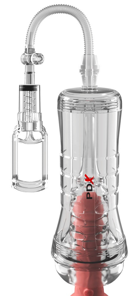 PDX Elite ViewTube Vac XXL - Masturbador Transparente con Succión