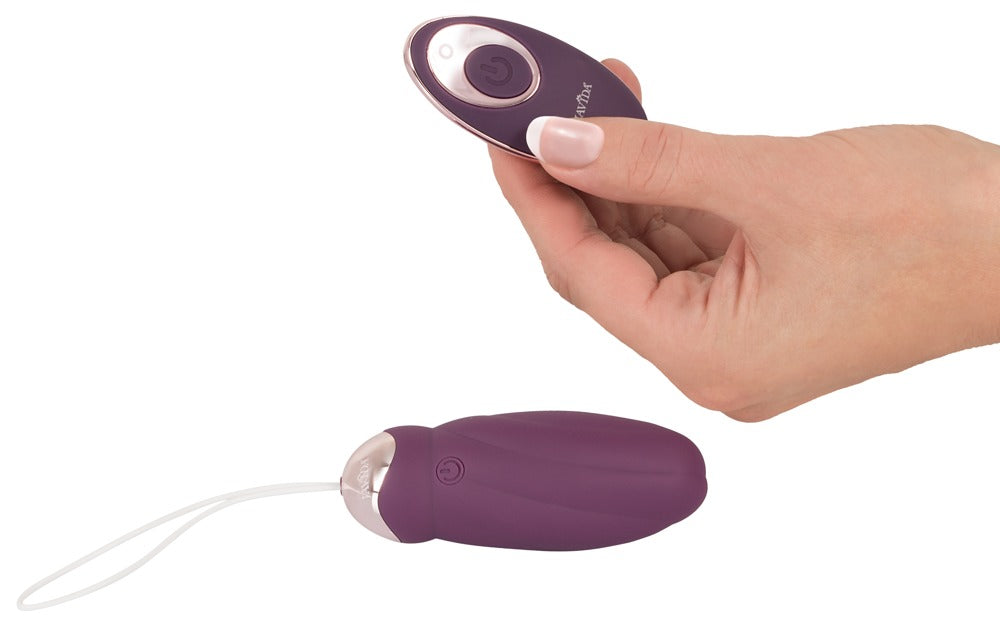 Javida RC Rotating Love Ball - Huevo Vibrador Recargable con Mando a Distancia