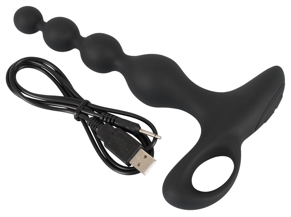 BV Vibrating Anal Beads - Vibrador Anal Recargable con 10 Modos
