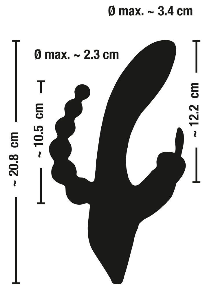 Vibrador Triple G-Spot Sweet Smile - Estimulador Múltiple