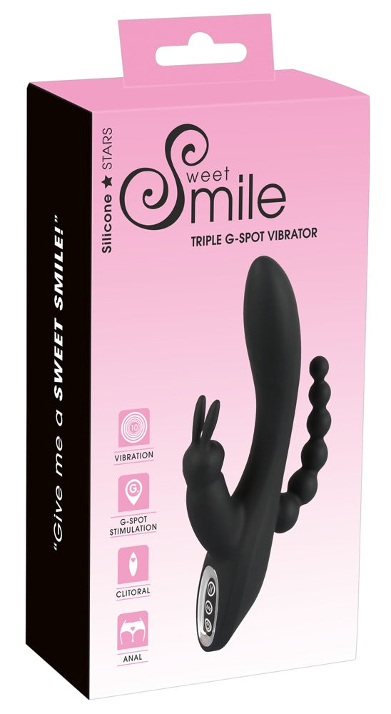 Vibrador Triple G-Spot Sweet Smile - Estimulador Múltiple
