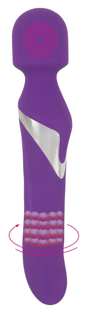 Javida Wand & Pearl Vibrator - Masajeador Varita y Perlas Recargable