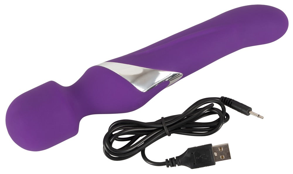 Javida Wand & Pearl Vibrator - Masajeador Varita y Perlas Recargable