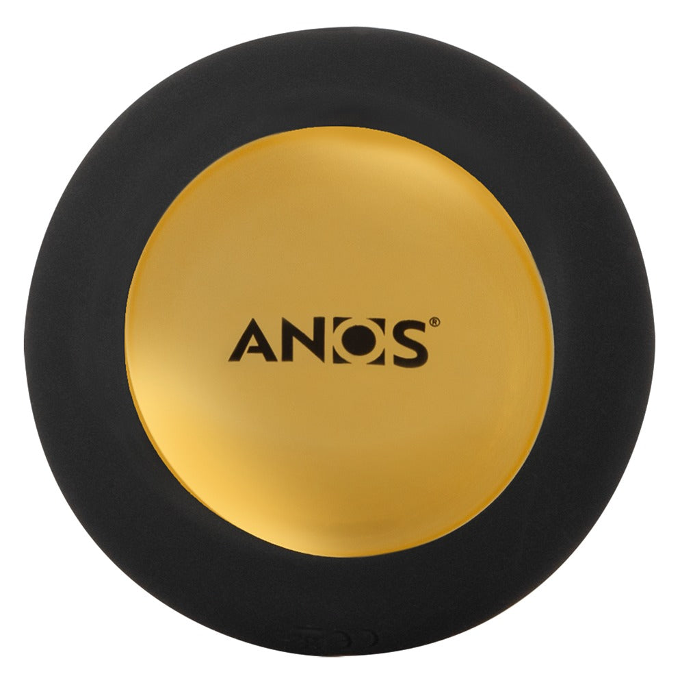 Plug Anal Textured Rotating Beads ANOS - Control Remoto