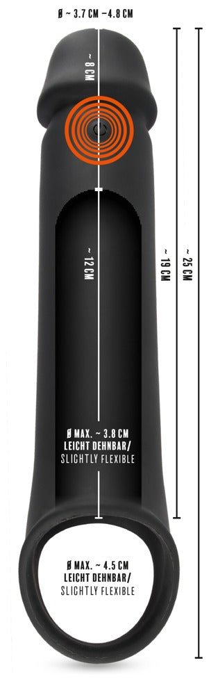 Rebel RC Penis Extension - Funda Extensora con Control Remoto