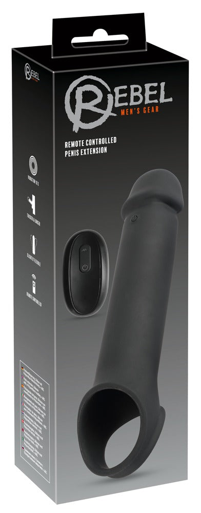 Rebel RC Penis Extension - Funda Extensora con Control Remoto