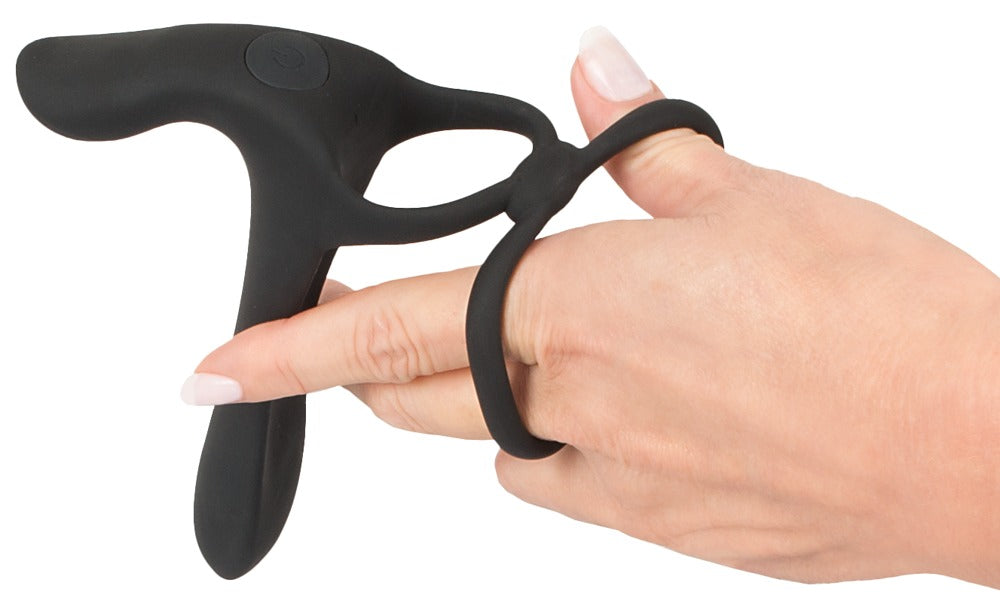 Black Velvets Couples Vibrator - Anillo Vibrador para Parejas