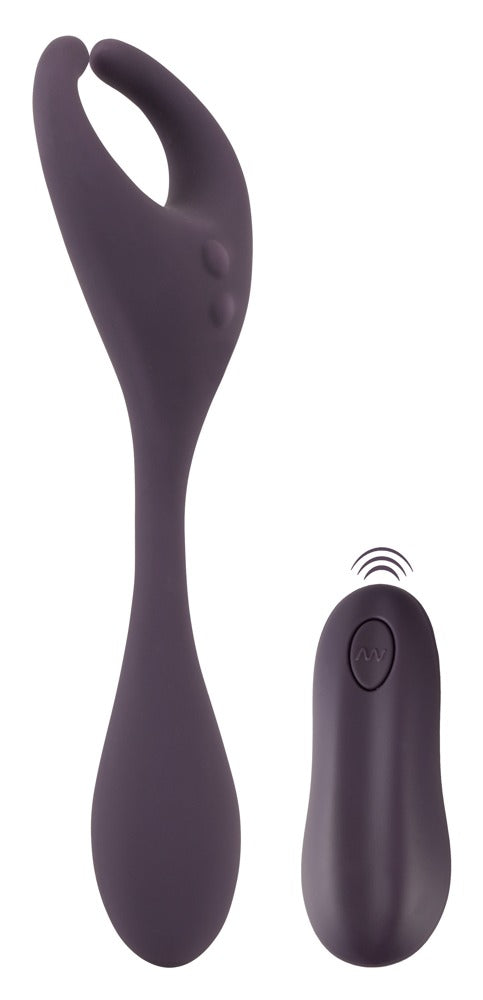 CC RC Couple's Vibr - Vibrador Doble con Control Remoto para Parejas
