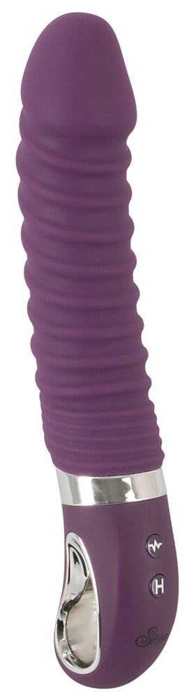 Sweet Smile Warming Soft Vibra - Vibrador Flexible con Calor y 12 Modos