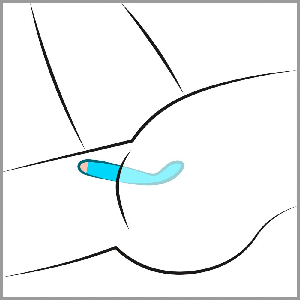 Cuties Mini Vibrador Azul 2.G - Minivibradores Discreto y Potente