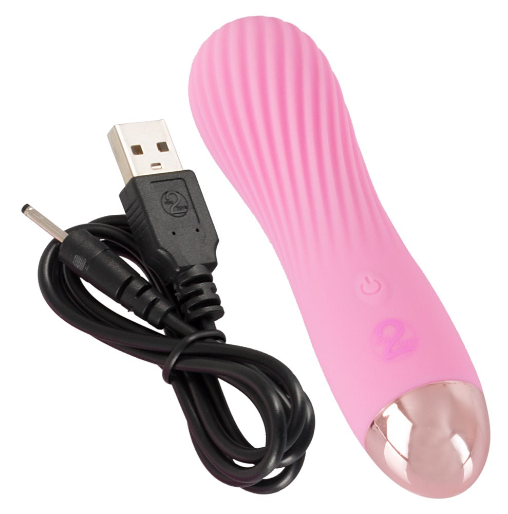 Cuties Mini Vibrator Rose 2.G - Minivirador Recargable USB
