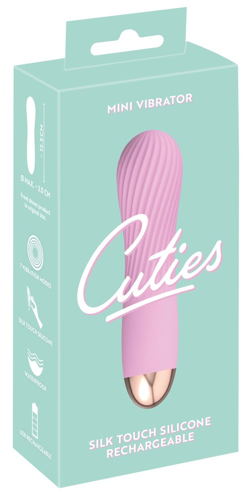 Cuties Mini Vibrator Rose 2.G - Minivirador Recargable USB