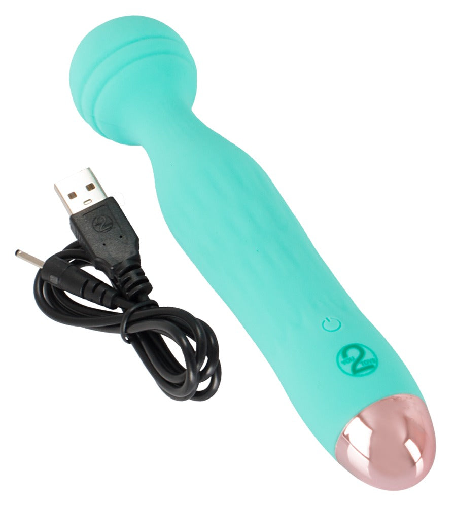 Cuties Mini Vibrator Green 2.G - Minivibrador Recargable USB