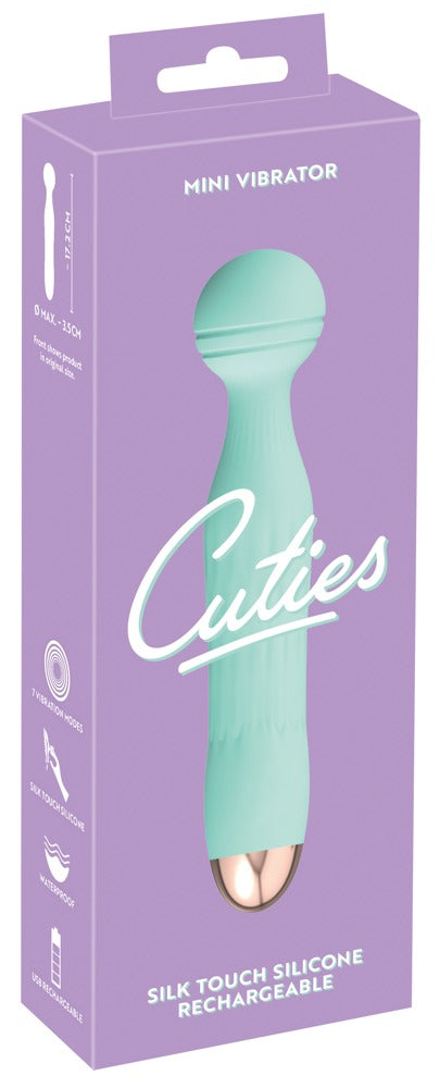 Cuties Mini Vibrator Green 2.G - Minivibrador Recargable USB