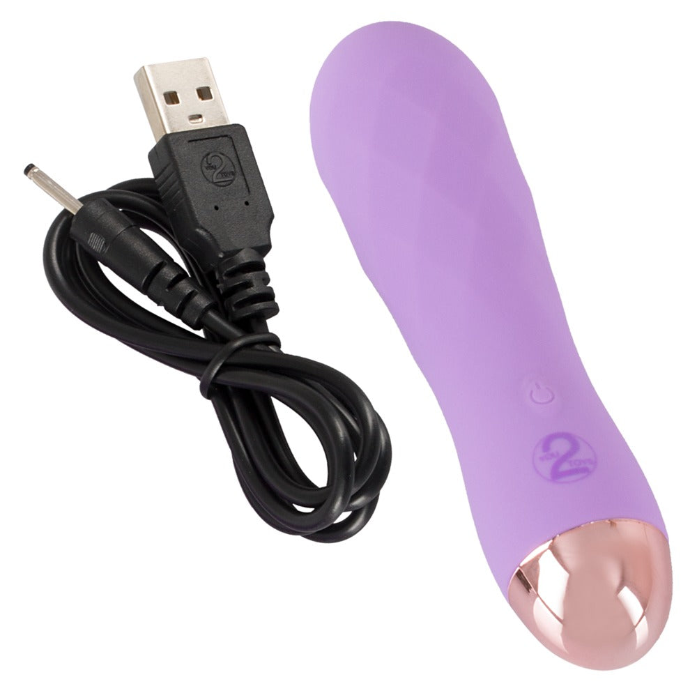 Cuties Mini Vibrator Purple2.G - Minivibradores Recargable USB