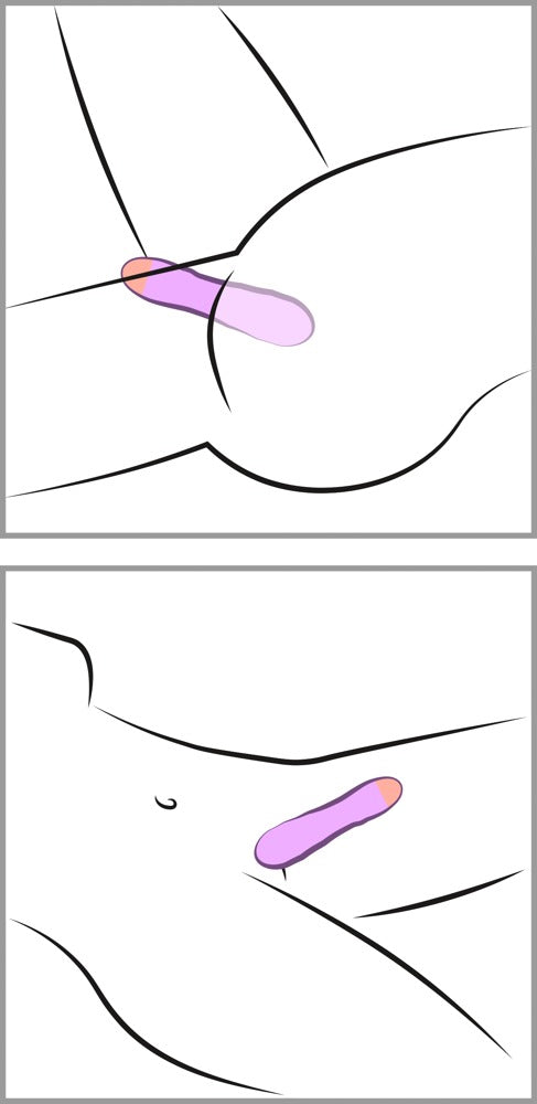 Cuties Mini Vibrator Purple2.G - Minivibradores Recargable USB