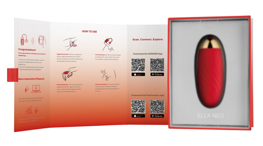 Ella Neo - Huevo Vibrador Recargable con App Control