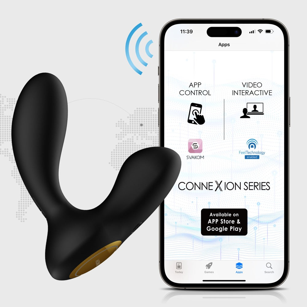 Vibrador Anal Svakom Vick Neo - Estimulación de Próstata e Interactivo