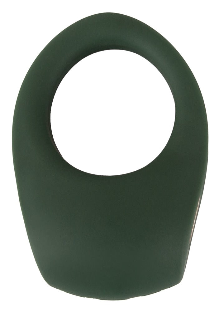 Anillo Vibrador Emerald Love con Estimulador - 10 Modos
