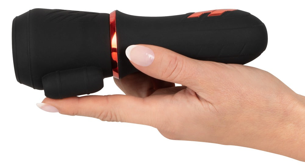 Rebel Glans Masturbator - Estimulador de Glande con 2 Motores y 10 Modos