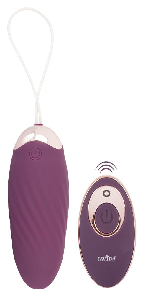 Javida RC Shaking Love Ball - Huevo Vibrador Recargable con Mando a Distancia