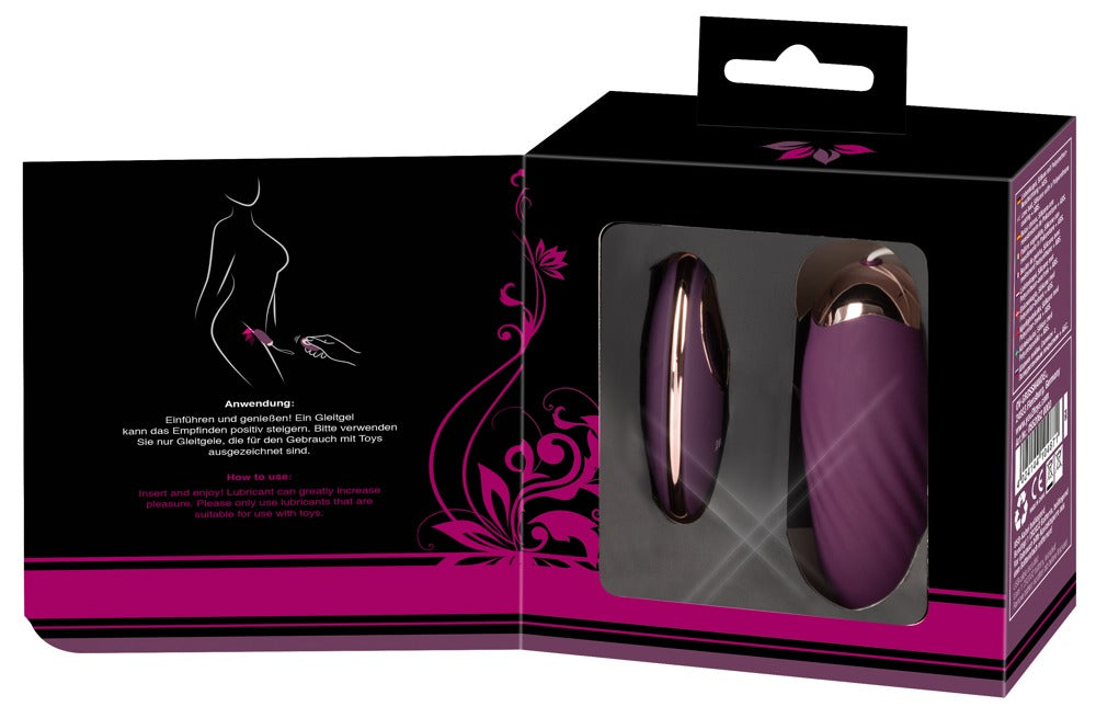 Javida RC Shaking Love Ball - Huevo Vibrador Recargable con Mando a Distancia