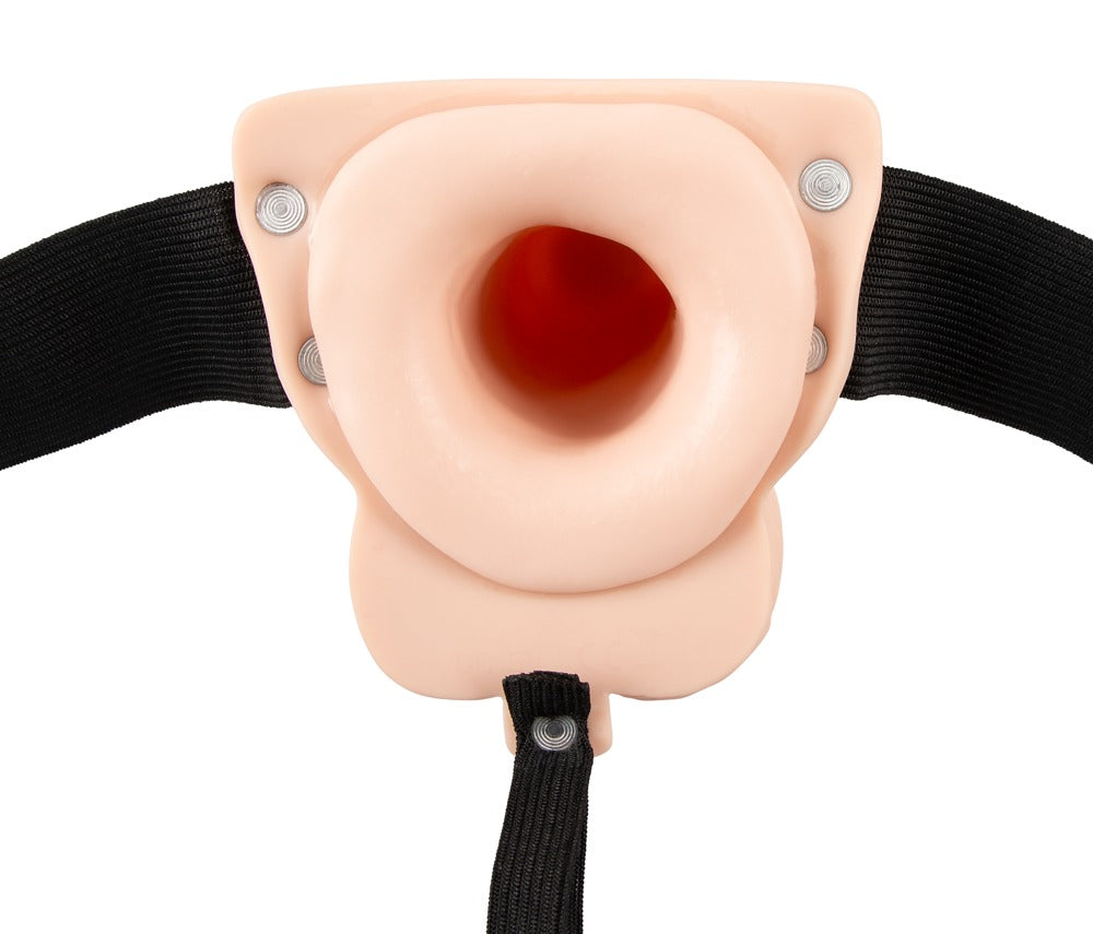 Vibrating Strap-On Sleeve You2Toys - Arnés con 7 Modos de Vibración