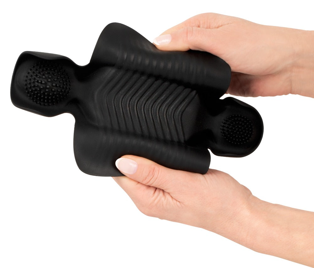 Rebel Vibrating Penis Trainer - Masturbador con Vibración y 3 Puntos de Estimulación