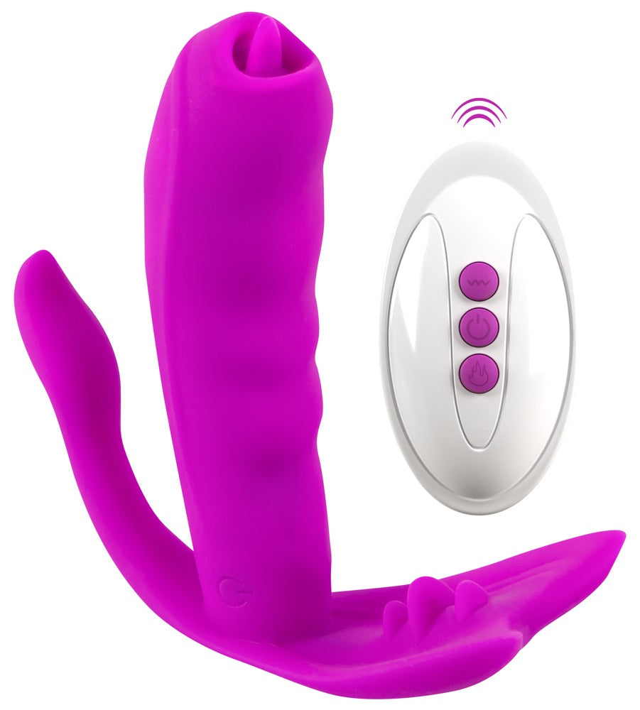 Javida Licking Panty Vibe - Vibrador Estimulador Multifunción con Control Remoto