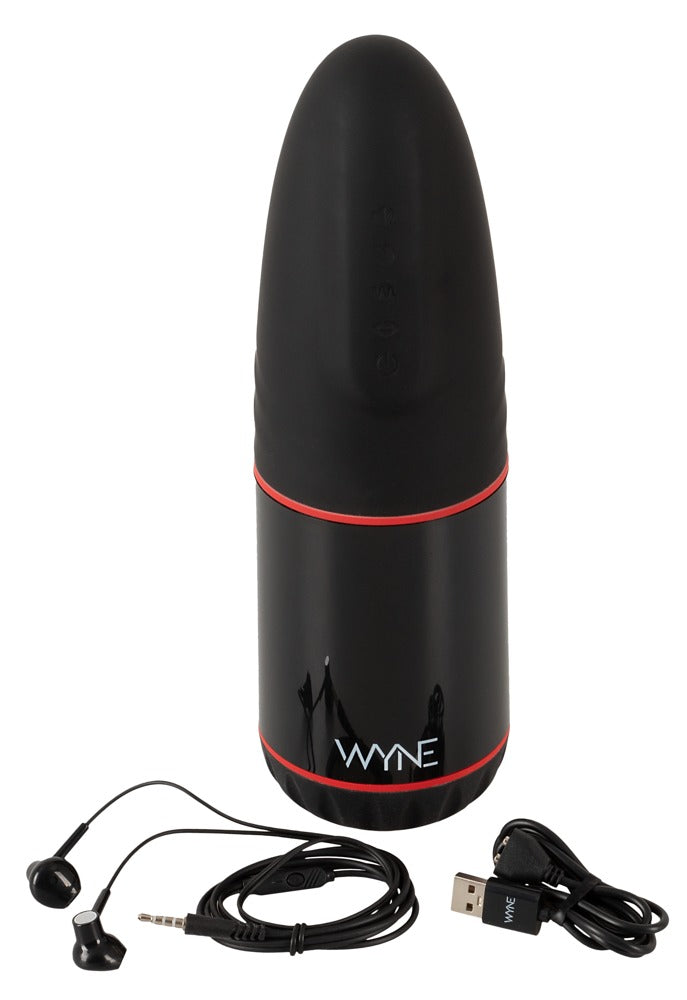 WYNE Masturbador 02 - Doble Estimulación con Vibración y Succión