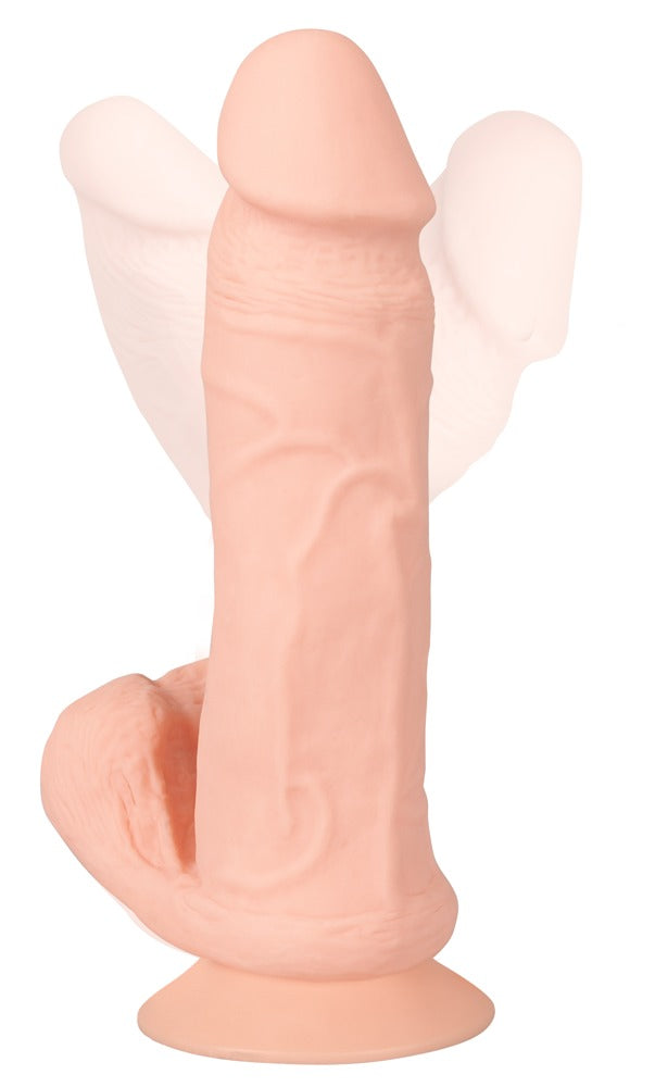 Nature Skin Vibrador Realista Flexible con Control Remoto Inalámbrico