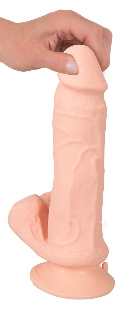 Nature Skin Vibrador Realista Flexible con Control Remoto Inalámbrico