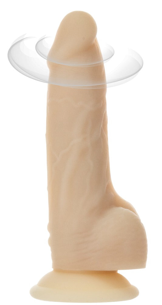 Vibrador Realista 7" Rotating & Vibrating Dong Naked Addiction