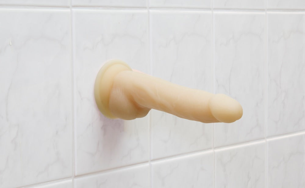 Vibrador Realista 7" Rotating & Vibrating Dong Naked Addiction