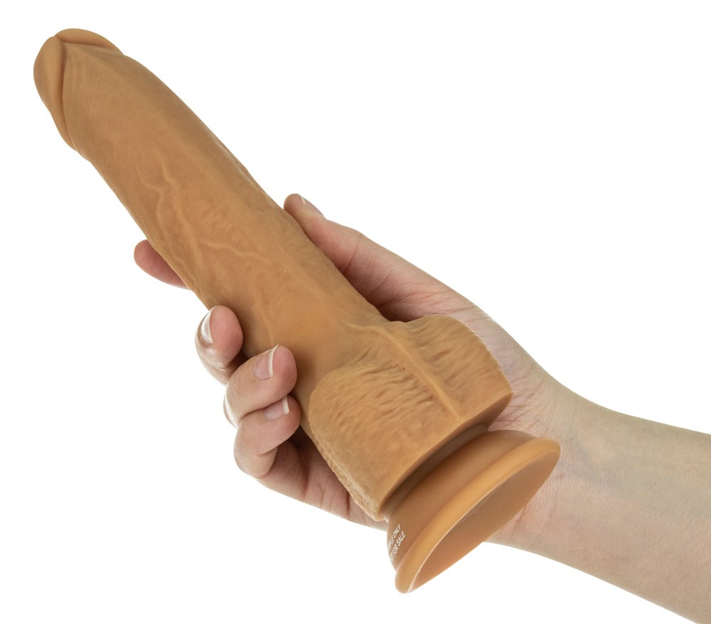 Thrusting Dong RC 9" Caramel - Naked Addiction