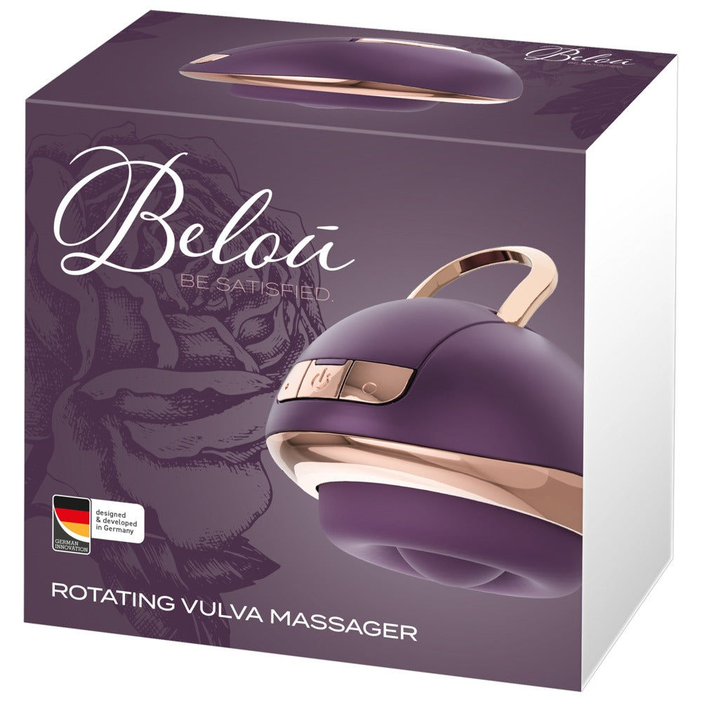 Belou Rotating Vulva Massager - Masajeador de Vulva con Bolas Giratorias