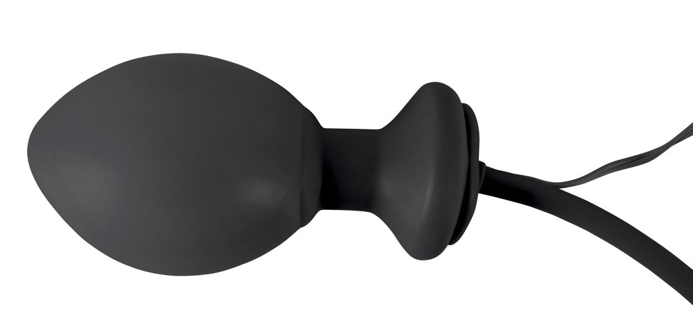 Fanny Hill's Butt Plug Black - Plug Anal Inflable con Vibración You2Toys