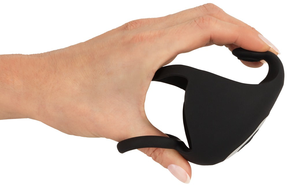 Anillo para el pene Rebel con masajeador de testículos RC