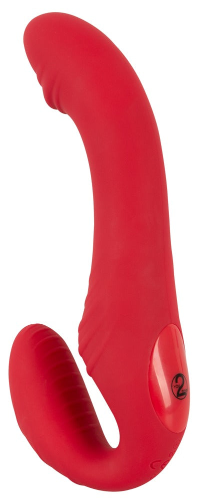 RC Strapless Strap-On 3 - Arnés Vibrador Inalámbrico con Control Remoto