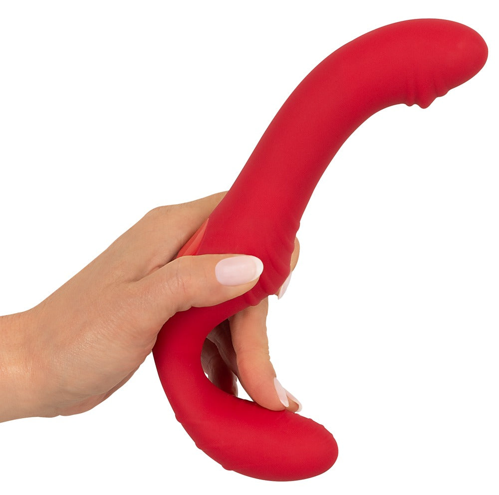 RC Strapless Strap-On 3 - Arnés Vibrador Inalámbrico con Control Remoto