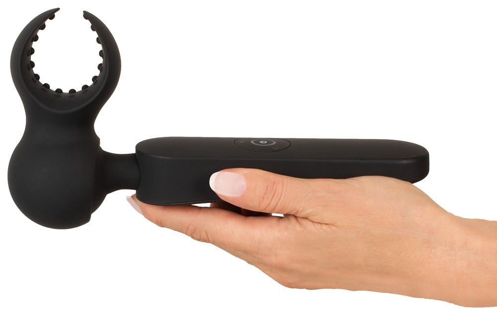 Couples Choice Wand Vibrator Recargable con 3 Accesorios