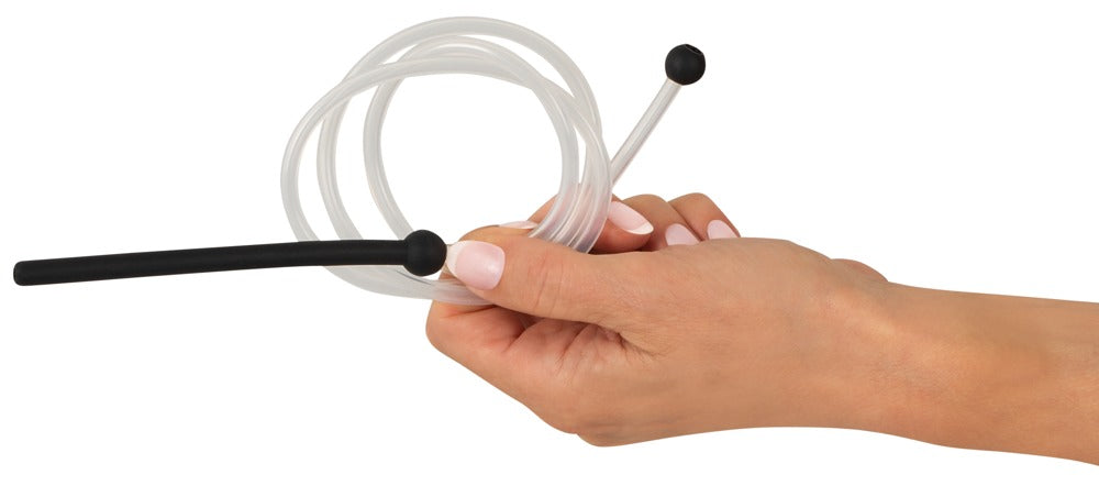 PenisPlug Piss To Mouth - Dilatador Hueco con Tubo 88cm