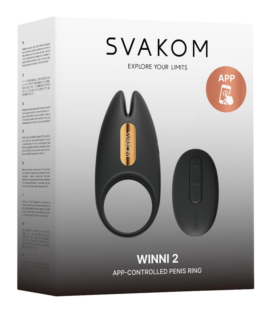 Anillo Vibrador Winni 2 de Svakom con Control por App