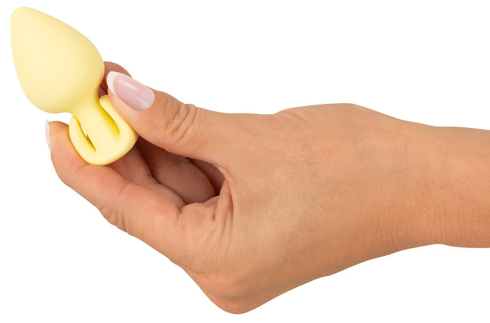 Cuties Plugs Yellow - Mini Plug Anal de Silicona