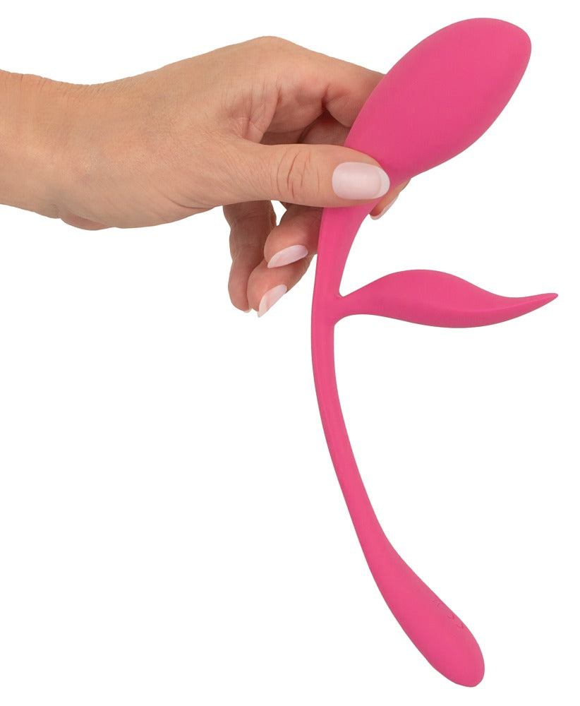 Sweet Smile RC Double Pleasure - Huevo Vibrador Dual con Mando a Distancia